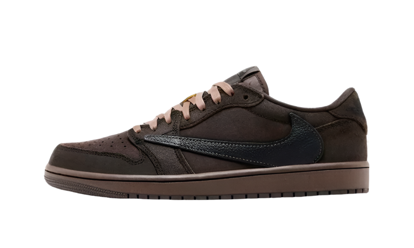 AIR JORDAN 1 LOW RETRO OG SP TRAVIS SCOTT VELVET BROWN
