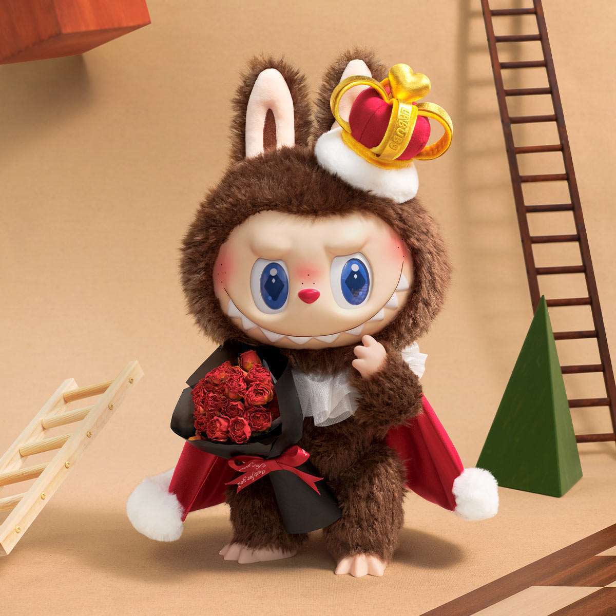 LABUBU LET'S CHECKMATE KING POP MART