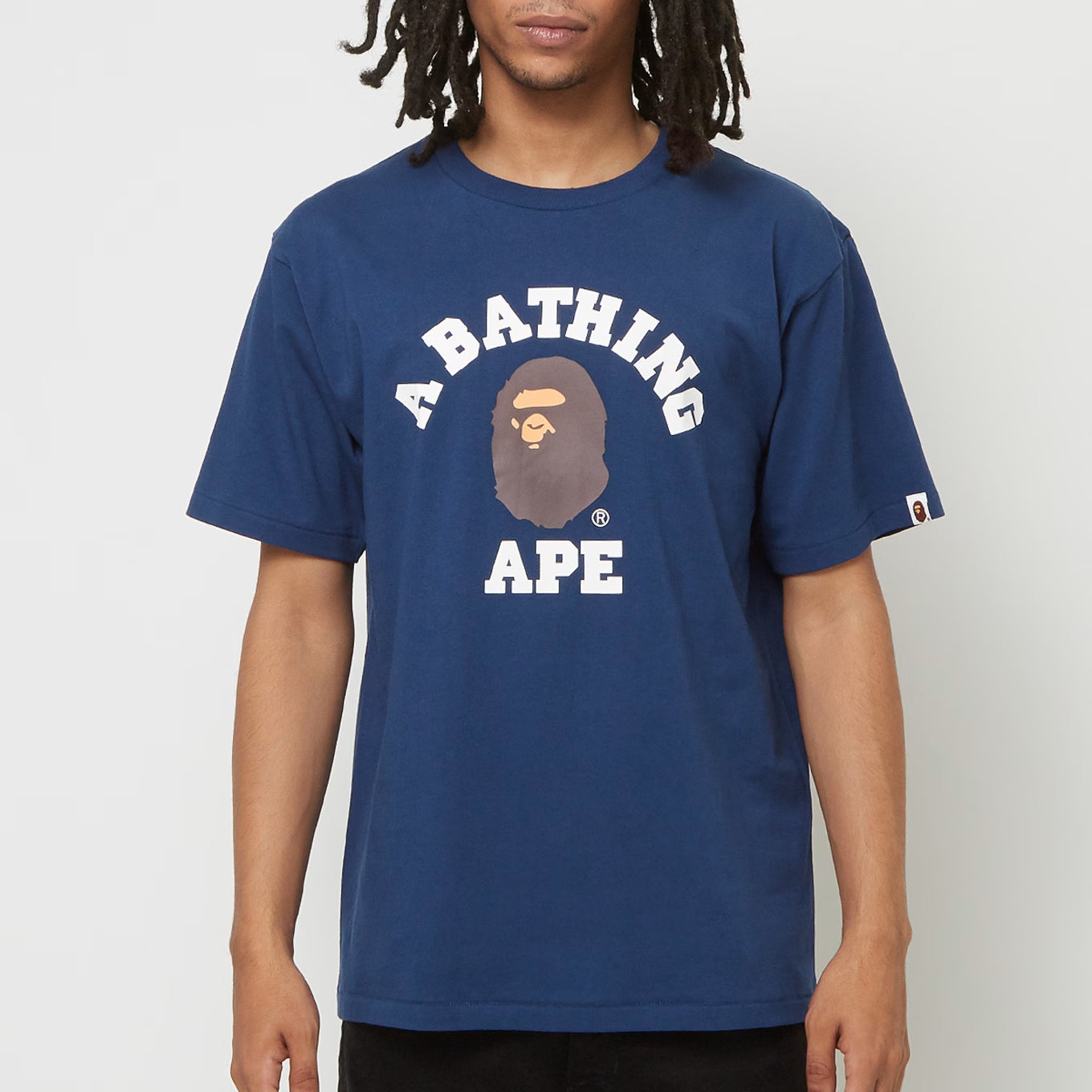 A BATHING APE COLLEGE TEE