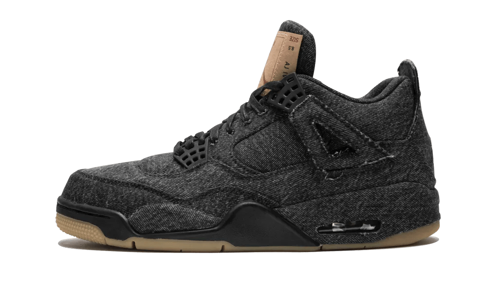 AIR JORDAN 4 RETRO NGR BLACK LEVI S JEFA SNEAKERS MADRID