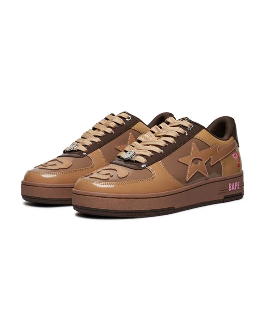 A BATHING APE BAPE STA KID SUPER MARRON - Jefa Sneakers Madrid