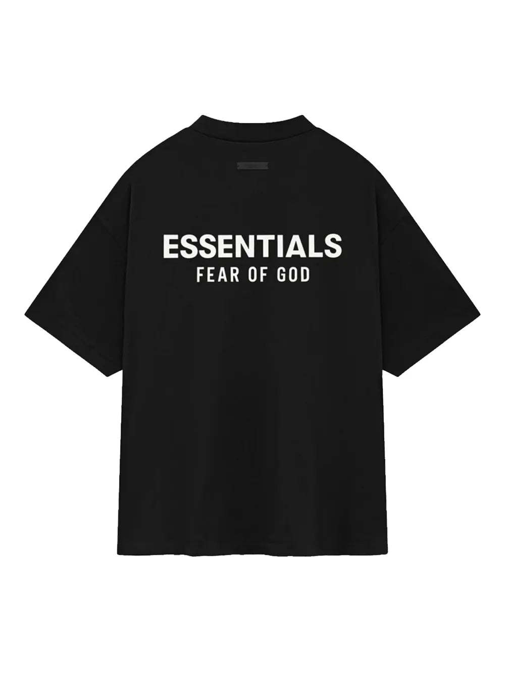 ESSENTIALS FEAR OF GOD CAMISETA NEGRA SS25