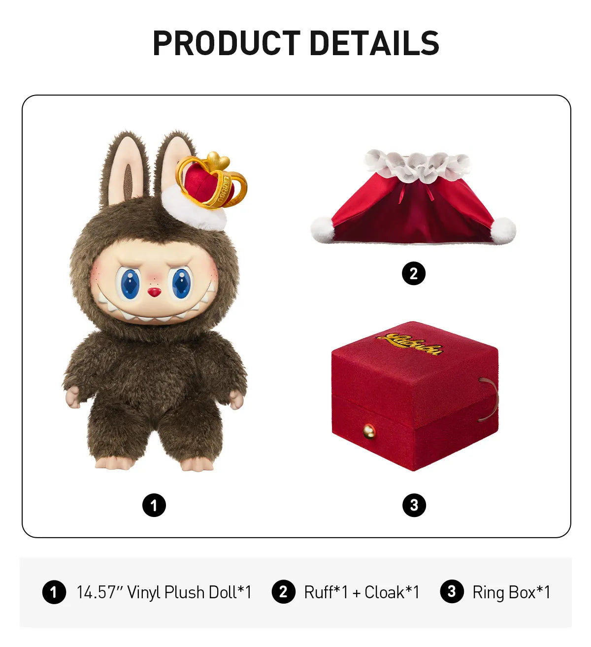 LABUBU LET'S CHECKMATE KING POP MART