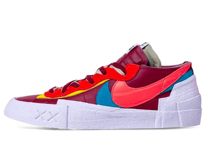 NIKE BLAZER LOW SACAI X KAWS RED BLUE - JEFA SNEAKERS MADRIDzapatillas