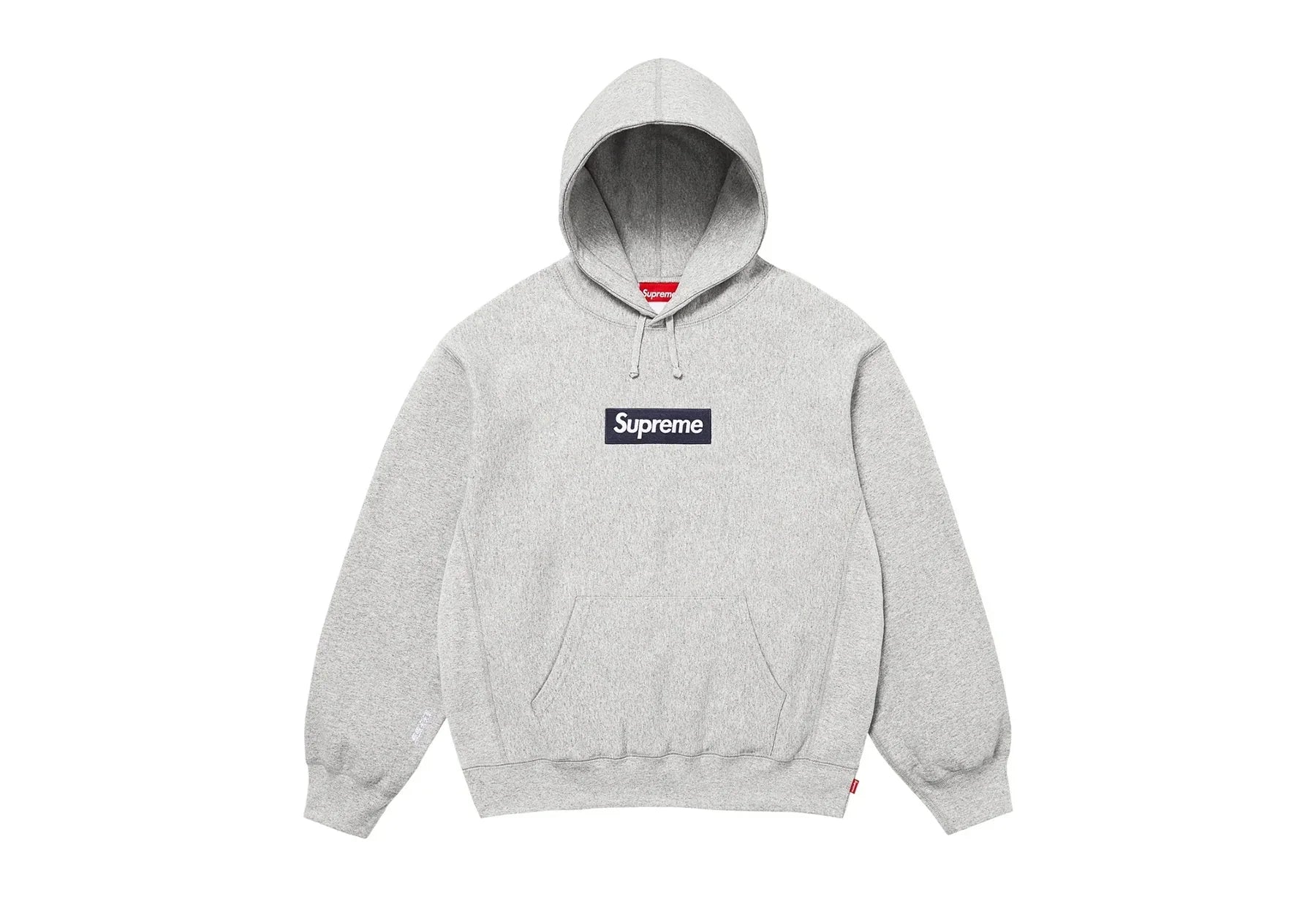 Supreme Hoodie Box Logo Grey (FW25) | Madrid y España | Jefa