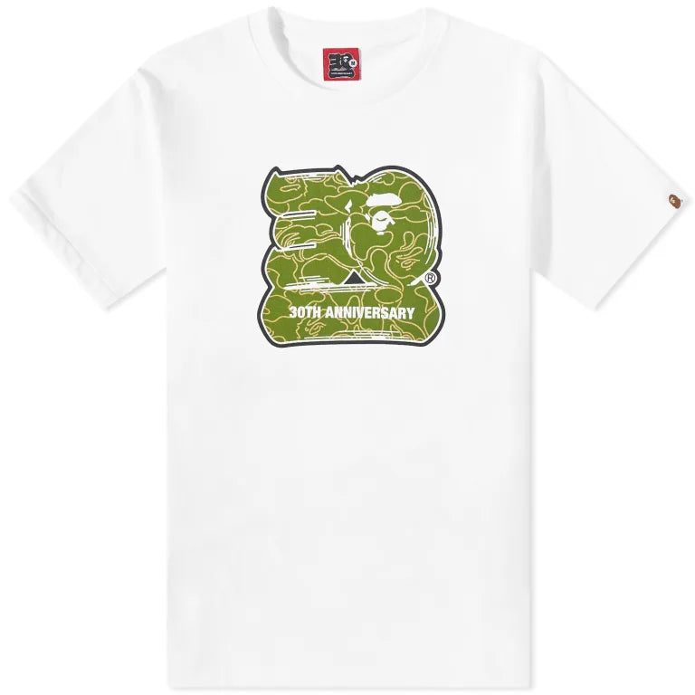 A BATHING APE 30TH ANNIVERSARY T-SHIRT