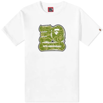 A BATHING APE 30TH ANNIVERSARY T-SHIRT