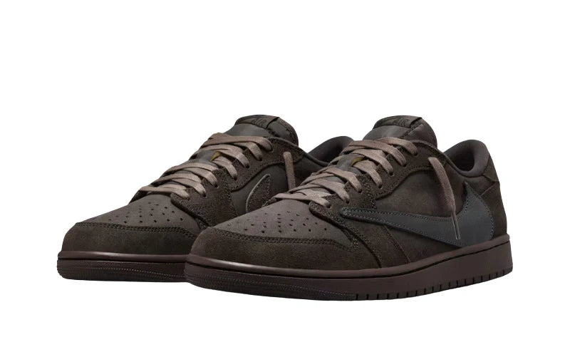 AIR JORDAN 1 LOW RETRO OG SP X TRAVIS SCOTT VELVET BROWN