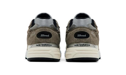 NEW BALANCE 993 MIUSA JJJJOUND MILITARY URBAN GREY ANGORA