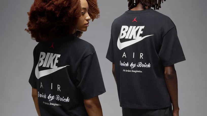 CAMISETA JORDAN X NIGEL SYLVESTER BRICK BY BRICK NEGRA