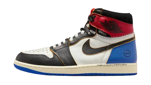 AIR JORDAN 1 RETRO HIGH OG FRAGMENT X UNION LA VARTSITY RED SPORT ROYAL