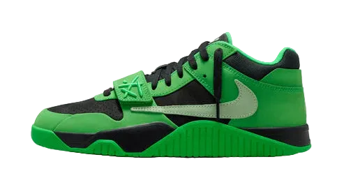 AIR JORDAN CJ1 T-REEX TRAVIS SCOTT GREEN SPARK