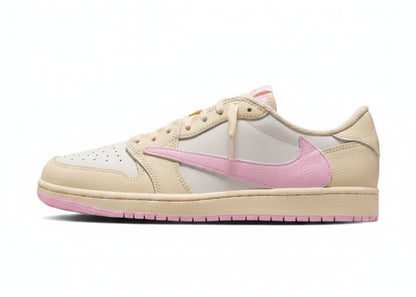 Air Jordan 1 Retro Low OG SP Travis Scott Shy Pink