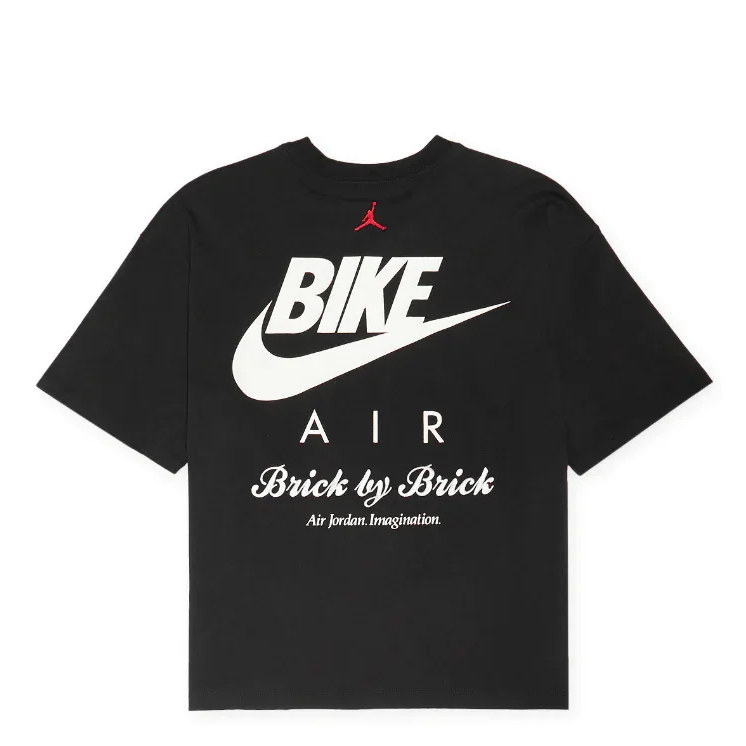 CAMISETA JORDAN X NIGEL SYLVESTER BRICK BY BRICK NEGRA