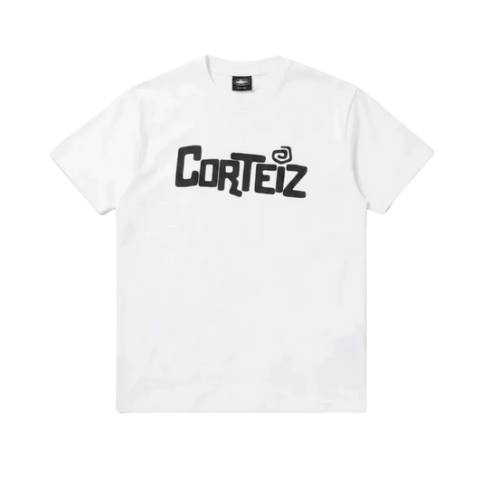 CORTEIZ CARTOON LOGO WHITE