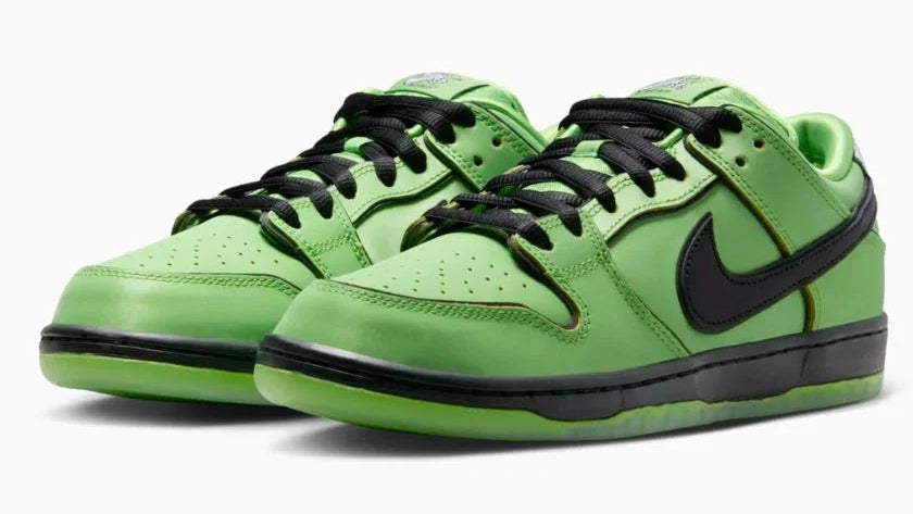 NIKE DUNK LOW SB THE POWERPUFF GIRLS BUTTERCUP