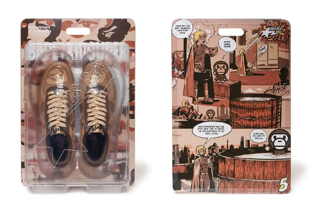 A BATHING APE BAPE STA KID SUPER MARRON