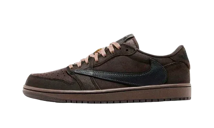 Travis Scott x Air Jordan 1 Low Velvet Brown | Jefa Sneakers Madrid