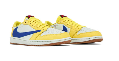 JORDAN 1 RETRO LOW OG TRAVIS SCOTT CANARY WMNS