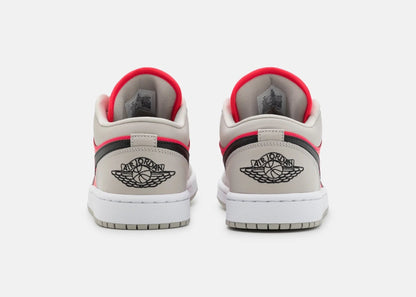 Jordan 1 Retro Low Light Iron Ore Siren Red