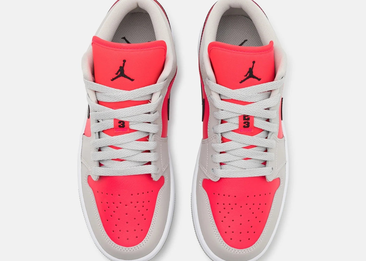Jordan 1 Retro Low Light Iron Ore Siren Red