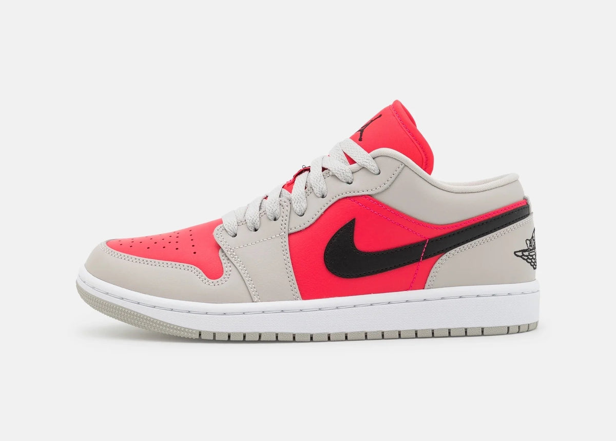 Jordan 1 Retro Low Light Iron Ore Siren Red