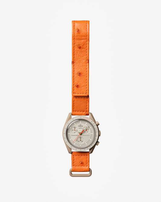 MoonSwatch Jupiter Avestruz – Swatch x Omega edición boutique exclusiva – Jefa Sneakers

