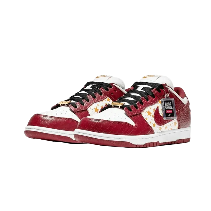 NIKE SB DUNK LOW SUPREME BARKROOT BROWN