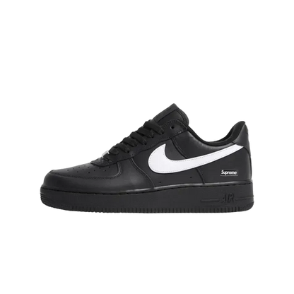 NIKE AIR FORCE 1 LOW SUPREME BLACK WHITE
