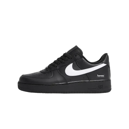 NIKE AIR FORCE 1 LOW SUPREME BLACK WHITE