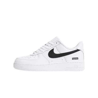 NIKE AIR FORCE 1 LOW SUPREME WHITE BLACK