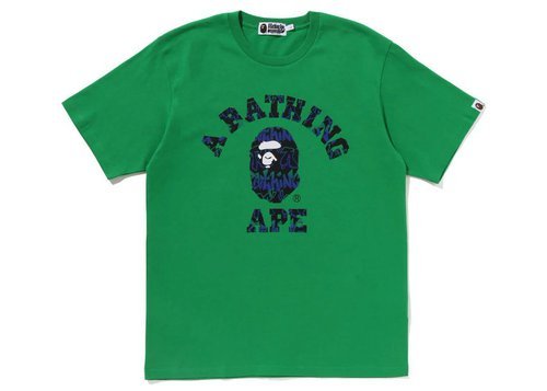 A BATHING APE GRAFFITI COLLEGE TEE - JEFA SNEAKERS MADRIDCAMISETAS