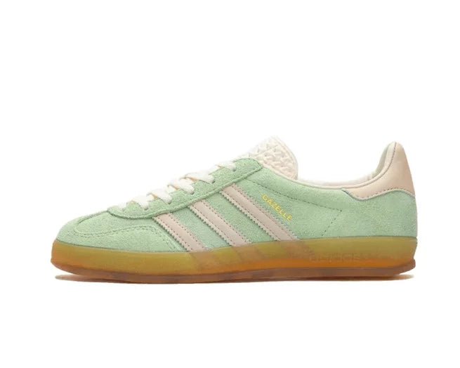 ADIDAS GAZELLE INDOOR SEMI GREEN SPARK MUJER - JEFA SNEAKERS MADRIDzapatillas