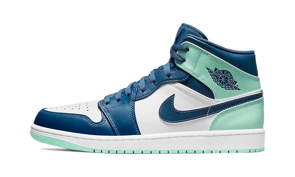 AIR JORDAN 1 MID MYSTIC NAVY MINT - JEFA SNEAKERS MADRIDzapatillas