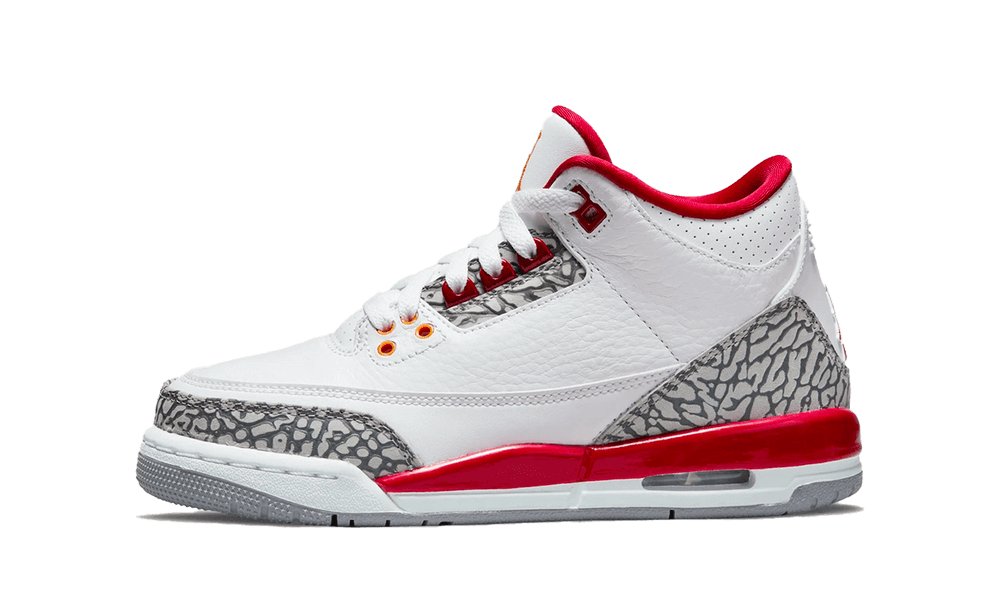 AIR JORDAN 3 RETRO CARDINAL RED GS - JEFA SNEAKERS MADRIDzapatillas