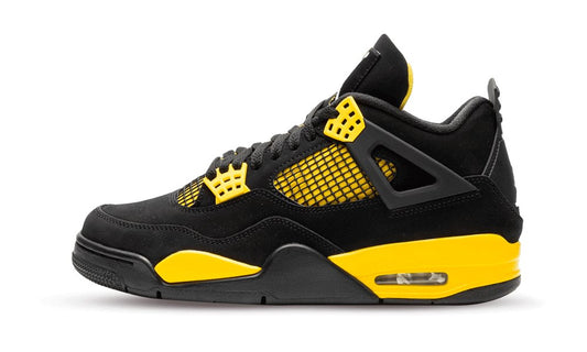 AIR JORDAN 4 RETRO THUNDER YELLOW - JEFA SNEAKERS MADRIDzapatillas