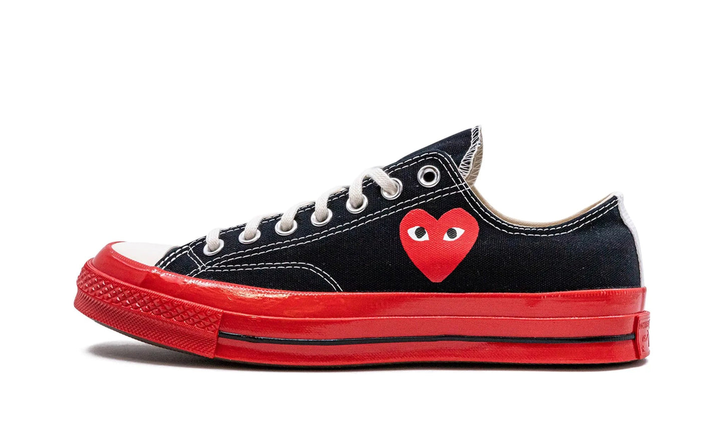 CHUCK TAYLOR 70 LOW COMME DES GARÇONS BLACK - JEFA SNEAKERS MADRIDzapatillas