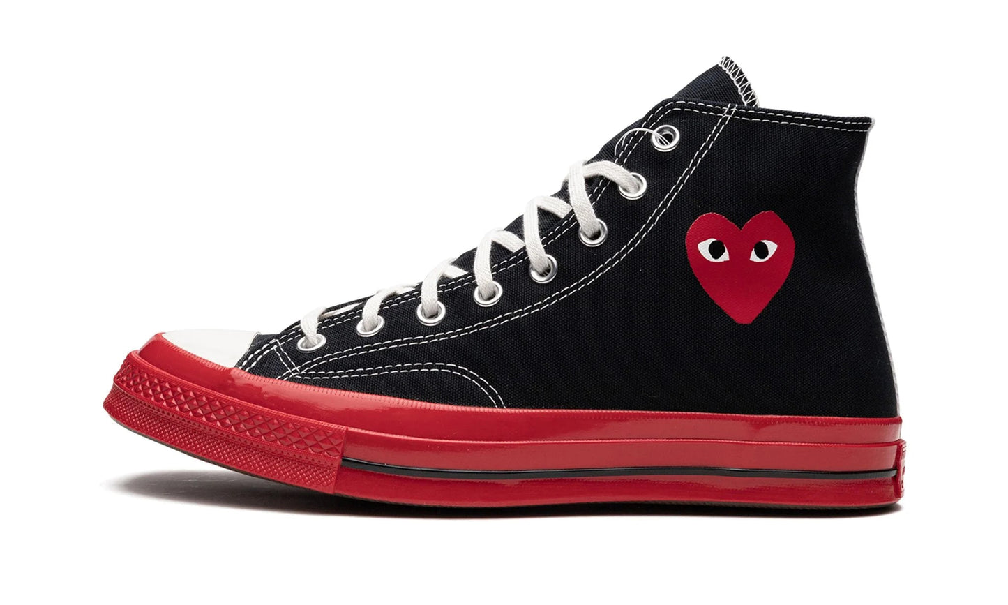 CONVERSE CHUCK TAYLOR 70 HI COMME DES GARÇONS BLACK - JEFA SNEAKERS MADRIDzapatillas