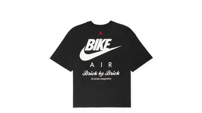 CAMISETA JORDAN X NIGEL SYLVESTER BRICK BY BRICK NEGRA