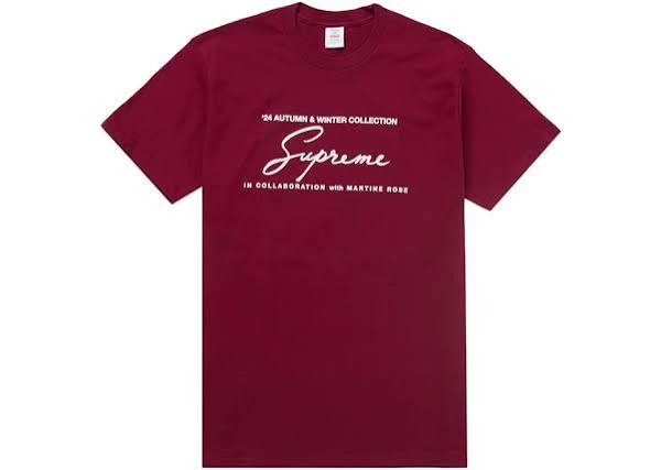 supreme x martine rose cardinal