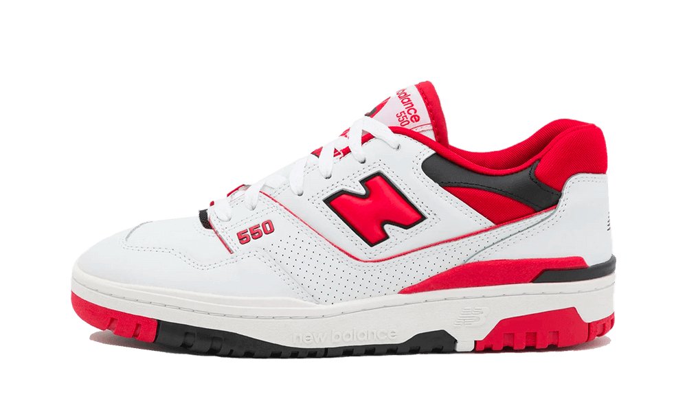 NEW BALANCE 550 WHITHE RED - JEFA SNEAKERS MADRIDzapatillas