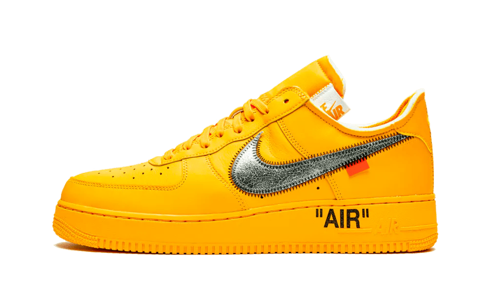 NIKE AIR FORCE 1 LOW OFF - WHITE UNIVERSITY GOLD - JEFA SNEAKERS MADRIDzapatillas