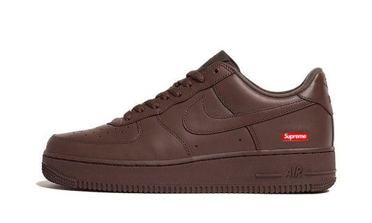 NIKE AIR FORCE 1 LOW SUPREME BROWN - JEFA SNEAKERS MADRIDzapatillas