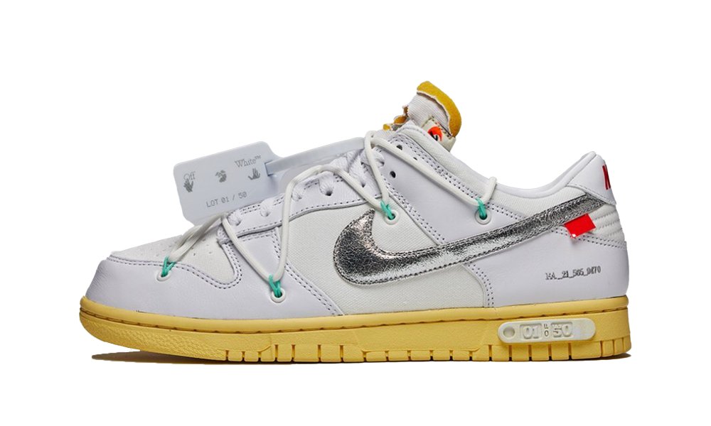 NIKE DUNK LOW OFF - WHITE "LOT 1" - JEFA SNEAKERS MADRIDzapatillas