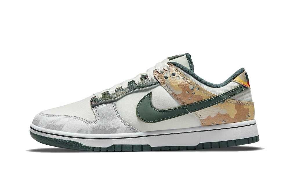 NIKE DUNK LOW SAIL MULTI CAMO - JEFA SNEAKERS MADRIDzapatillas