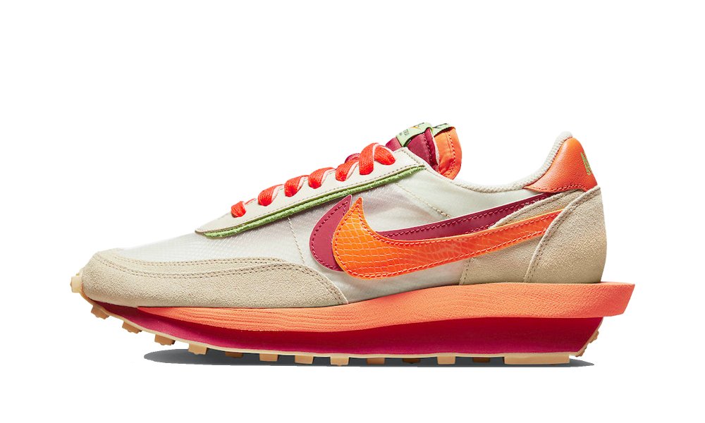 NIKE LD WAFFLE SACAI CLOT ORANGE - JEFA SNEAKERS MADRIDzapatillas