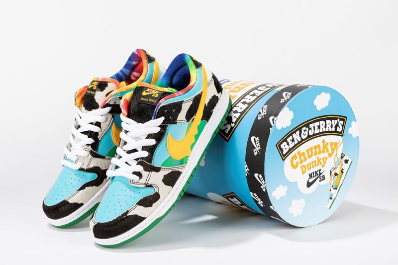 NIKE SB DUNK LOW BEN & JERRY'S CHUNKY DUNKY ( caja especial)