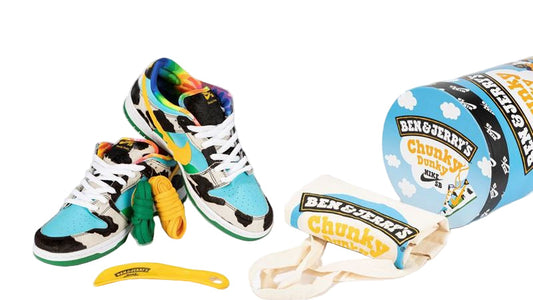 NIKE SB DUNK LOW BEN & JERRY'S CHUNKY DUNKY ( caja especial )