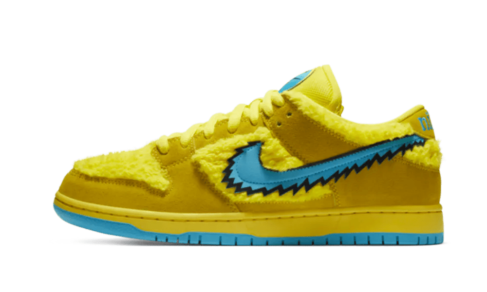 NIKE SB DUNK LOW GRATEFUL DEAD BEARS YELLOW - JEFA SNEAKERS MADRIDzapatillas