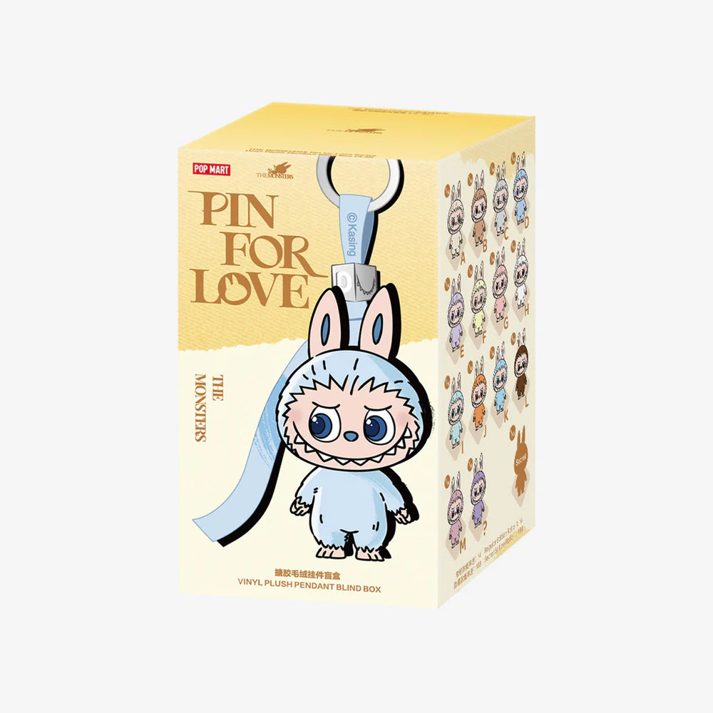 LABUBU THE MONSTERS PIN FOR LOVE A - M POP MART